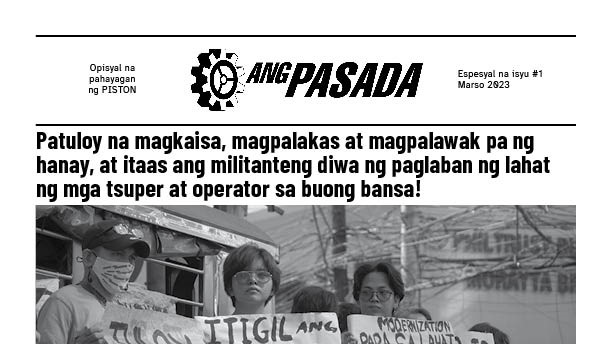 Ang Pasada Special Issue No. 1 2023